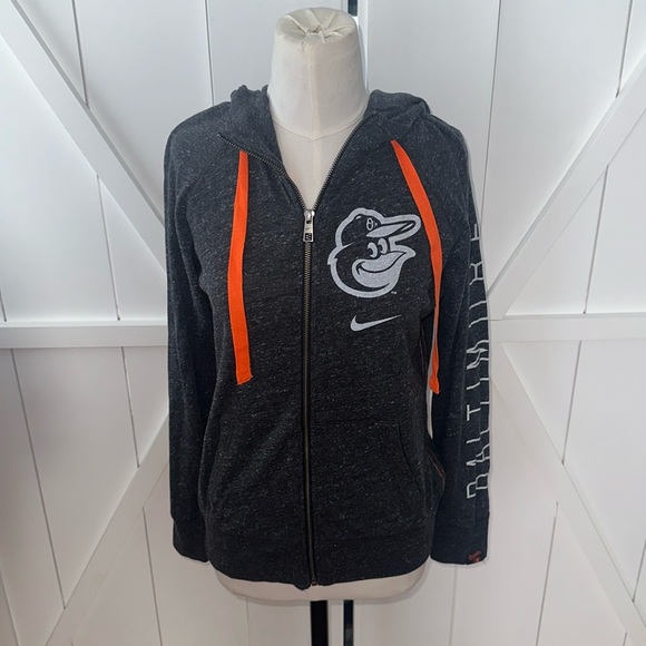 Nike Baltimore Orioles Full Zip Sweatshirt - Picture 1 of 3